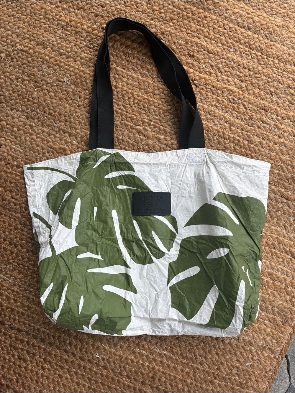 Authentic Aloha Monstera Holo Holo Tote